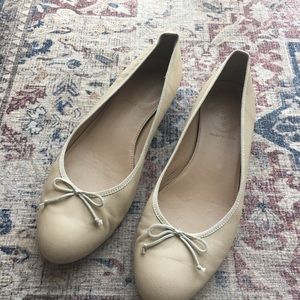 J. Crew Ballet Flats in Beige